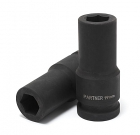 На сайте Трейдимпорт можно недорого купить Головка ударная глубокая 48мм (6гр),3/4" Partner PA-46510048. 